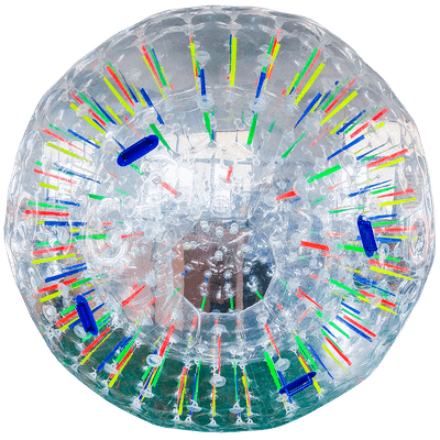 Светящийся зорб «Neo» ТПУ, диаметр 2,8 м без сидений