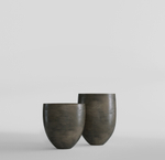 Кашпо, коллекция КОНКРИТ, форма БАРРЕЛЬ