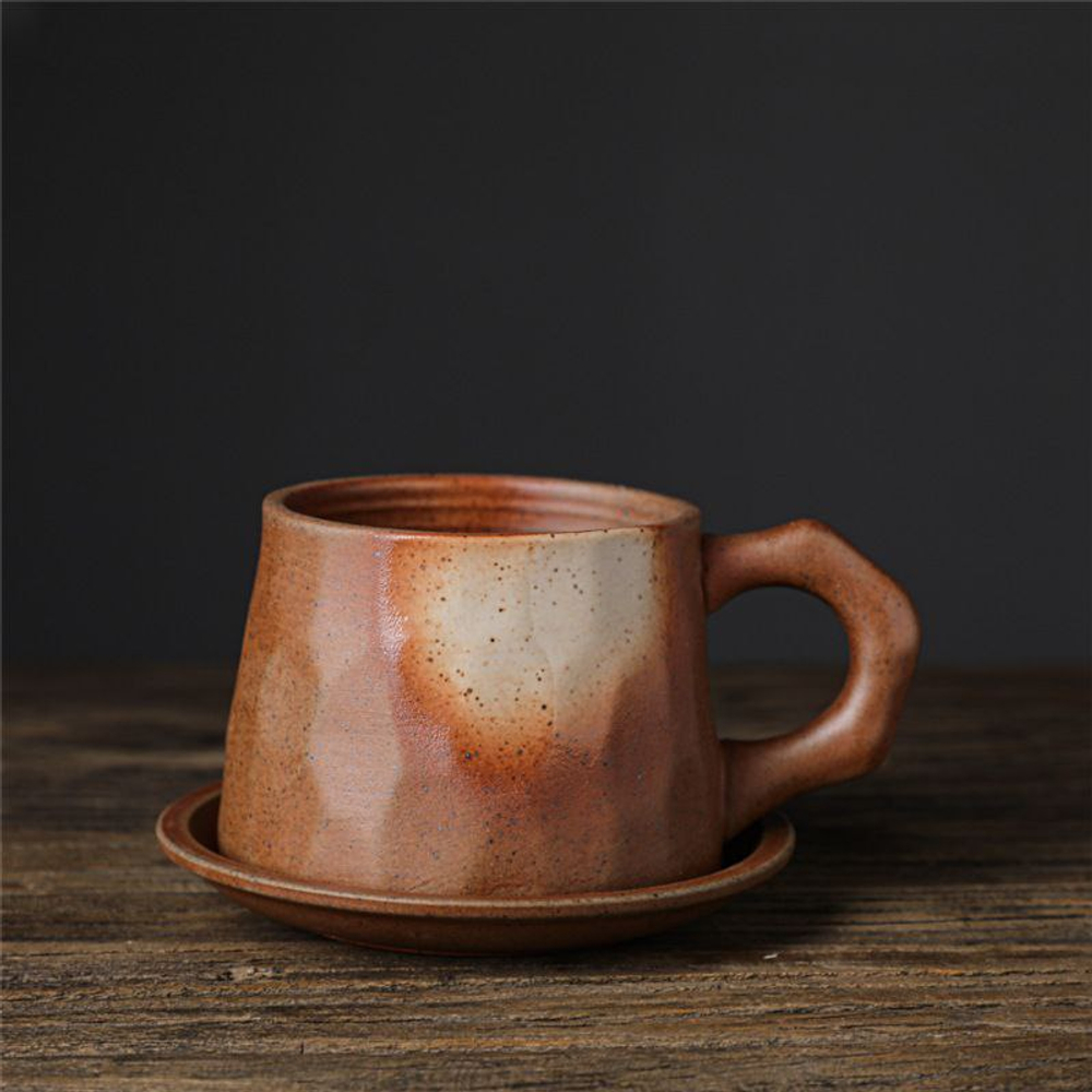 Керамическая чайная пара