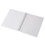 Тетрадь 80л., А5, клетка, Проф-Пресс, "Цветы-6" гребень, мелованная обложка