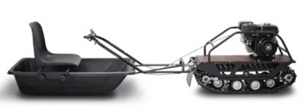 Мотобуксировщик НОРКА 380 MINI 9 л.с.