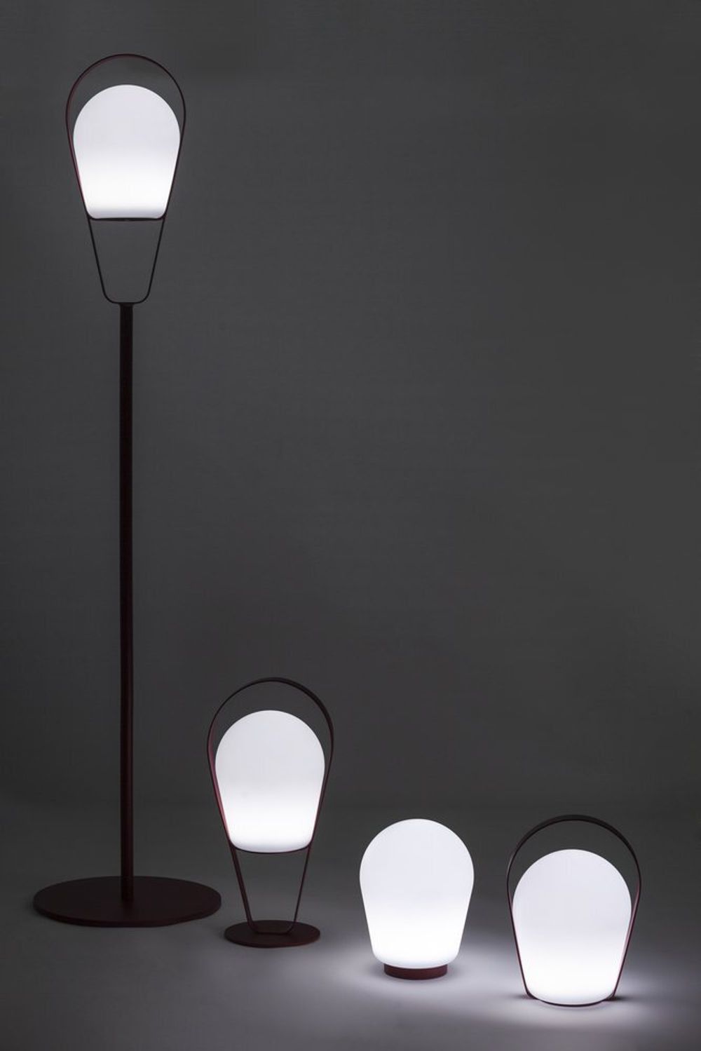 Solna 43,5см, лампа антрацит, алюминий/полимер