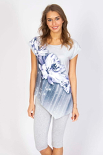 К/ж "ГЕОРГИН" футболка+бриджи КЖ 0105