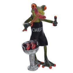 GAEM Фигурка декоративная "Лягушка", L9 W6 H16 см