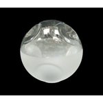 Плафон стеклянный "Мятый шар"