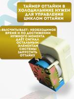 Таймер оттайки TD20C холодильника Samsung No Frost DEFROST