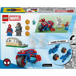 Конструктор LEGO Marvel Spidey 11206 Человек-паук на мотоцикле против Носорога — фото 4