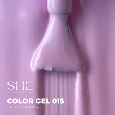 She Гель-лак 015, 10мл
