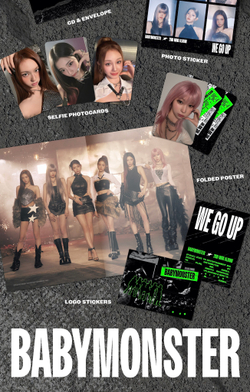 Альбом BABYMONSTER - WE GO UP (WE Ver.)