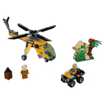 LEGO City: Грузовой вертолёт исследователей джунглей 60158 — Jungle Explorers Jungle Cargo Helicopter — Лего Сити Город