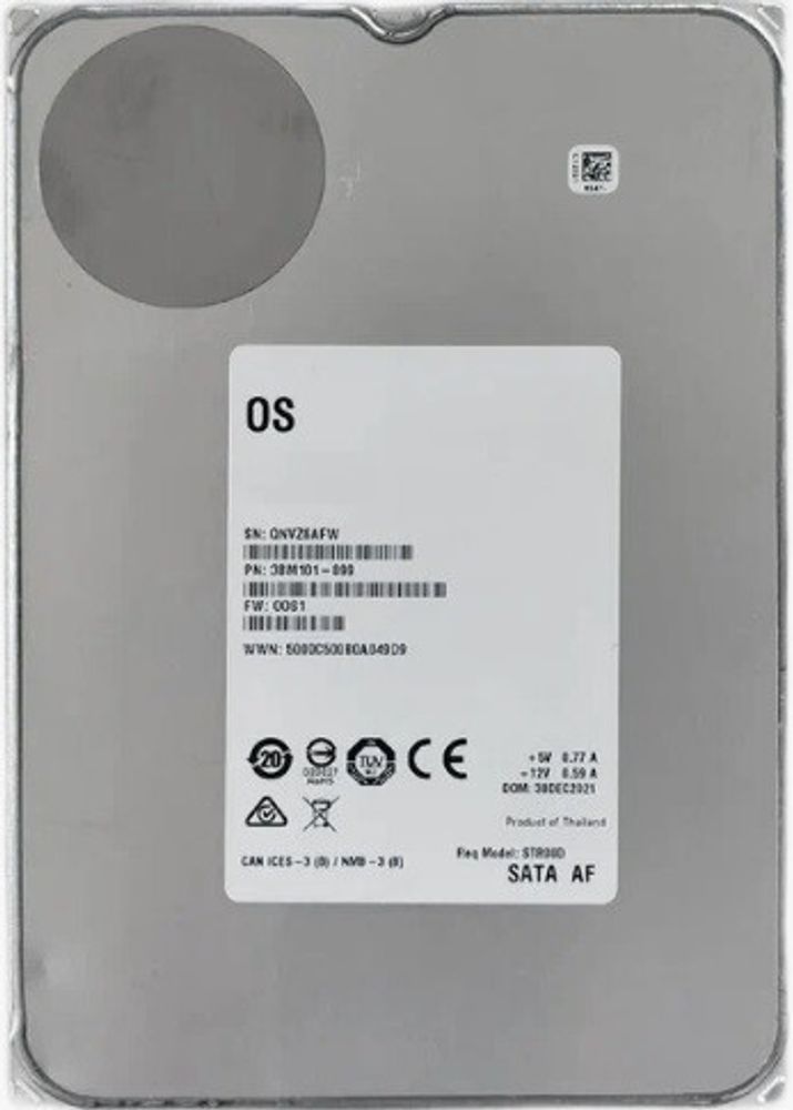 Жесткий диск OS 2ТВ HDD 7200 ST4000NM0045