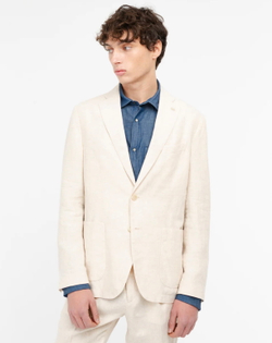 Мужской костюм двойка (молочный) Б81