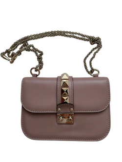Сумка Valentino Garavani Handbag Glam Lock Leather