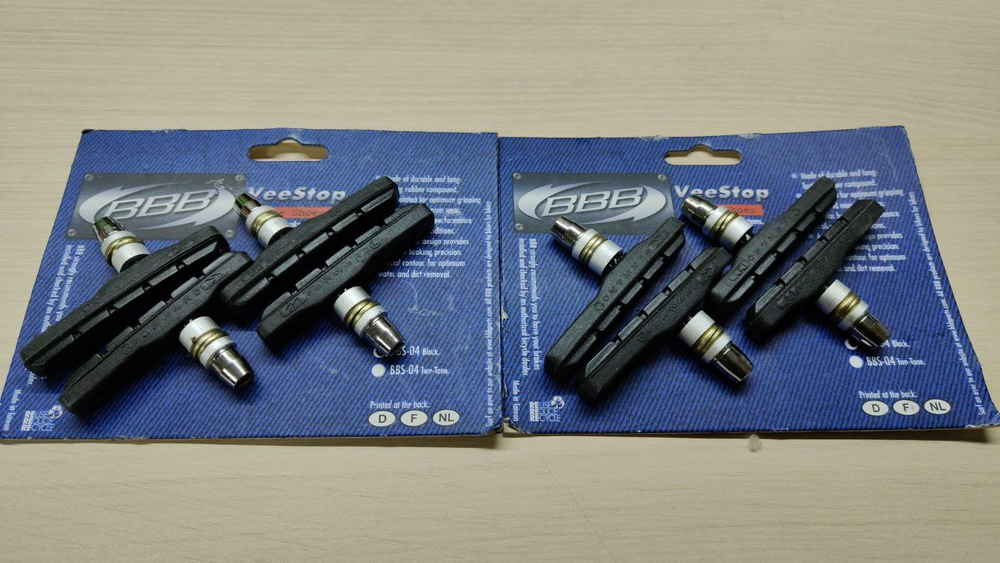 Колодки для ободных тормозов BBB VeeStop BBS-04