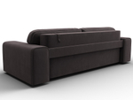 Диван прямой Лига-029, ВЕЛЮР Коричневый