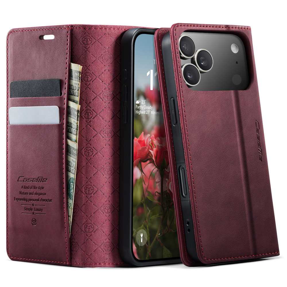 Чехол-книжка CaseMe RFiD iPhone 17 Pro Max