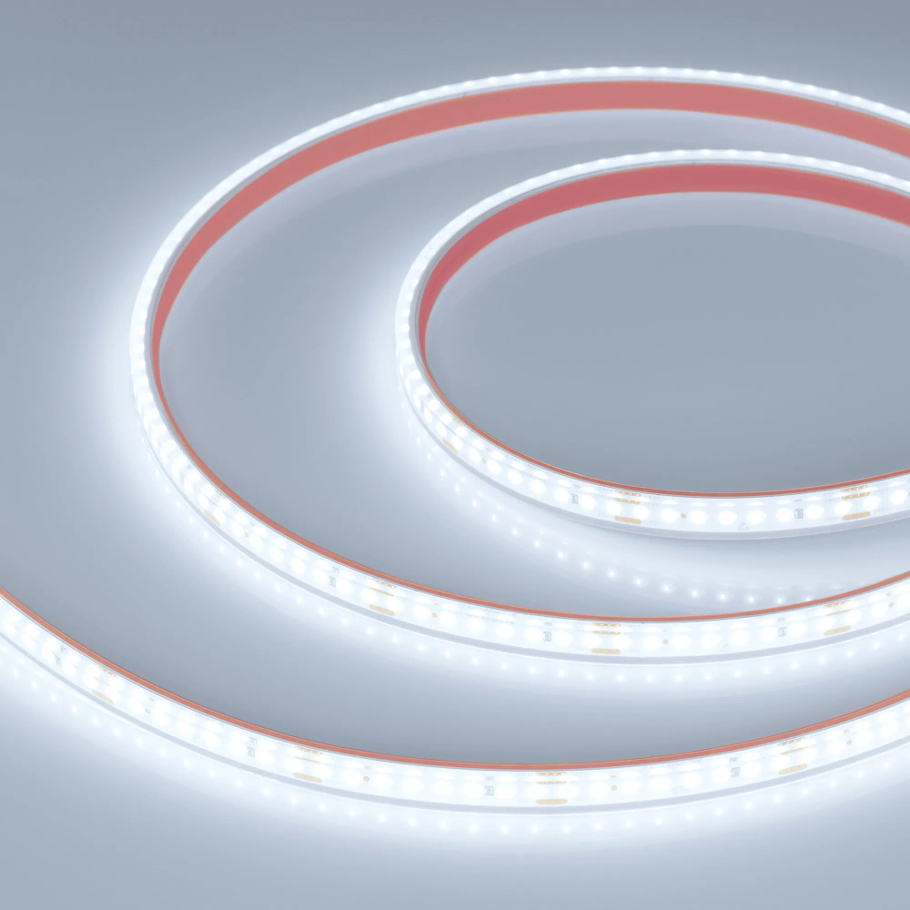 Светодиодная лента герметичная DOT-PFS-X160-10mm 24V White6000 (12 W/m, IP68, 5m) (Arlight, 5 лет) 051592