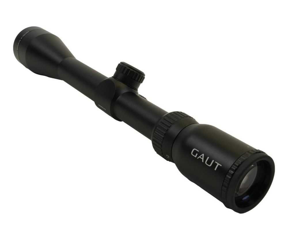 Оптический прицел Gaut Quartz 4-12x40, сетка 3 (Mil-Dot) нить, без подсветки
