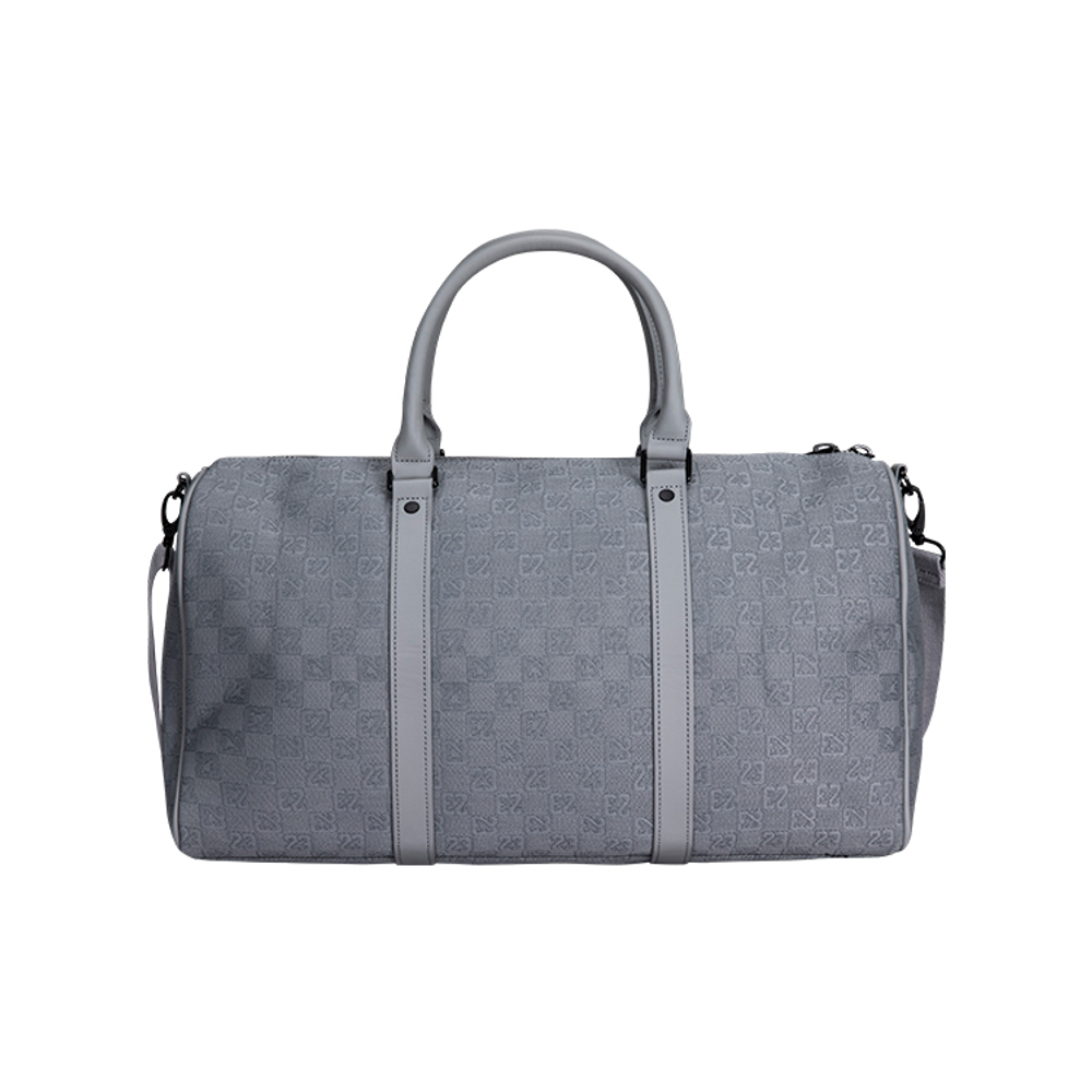 Jordan Checkerboard Jacquard Fabric Monogram Bag, Luggage Bag, Bucket Bag, Shoulder Bag Unisex White