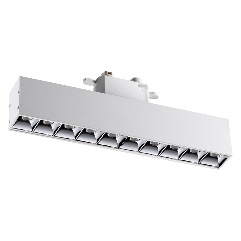 358858 PORT NT22 230 белый Светильник трековый однофазный трехжильный IP20 LED 4000K 16W 220V ITER