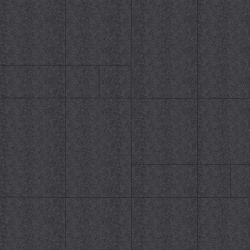 Тротуарная плитка ГРАНДО - Стоунмикс Черный, комплект из 4 видов плит