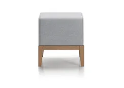 Банкетка Fjord 40 см (светло-серый Prime, бук)