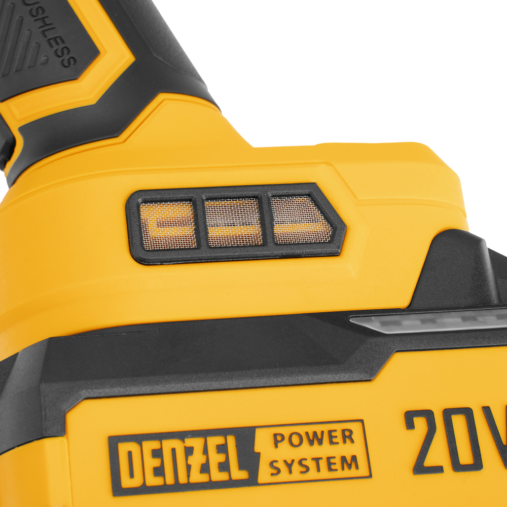 Машина шлифовальная угловая аккумуляторная бесщет. AGH-BL-20-125, Li-Ion, 20 В// Denzel