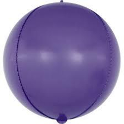 3D Сфера 22" Макарунс, Сиреневый М031