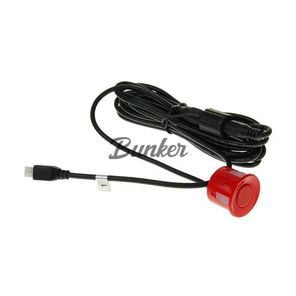 Датчик парктроника Bunker 22мм (красный), (шт.)