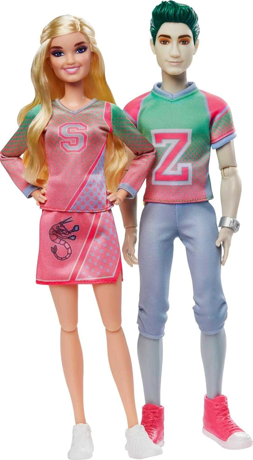 Набор кукол Mattel Disney Zombies Addison Cheerleader and Zed Football