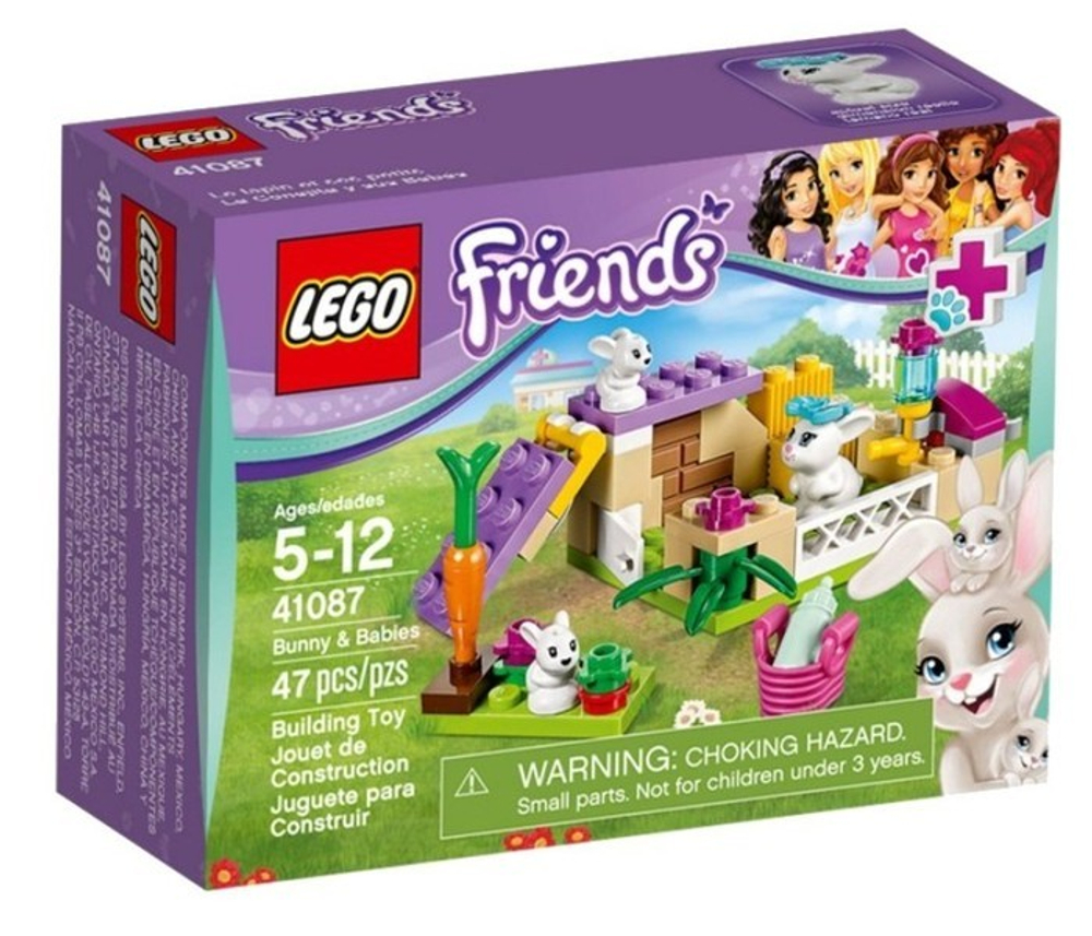 LEGO Friends: Зайчата 41087 — Bunny & Babies — Лего Друзья Продружки Френдз