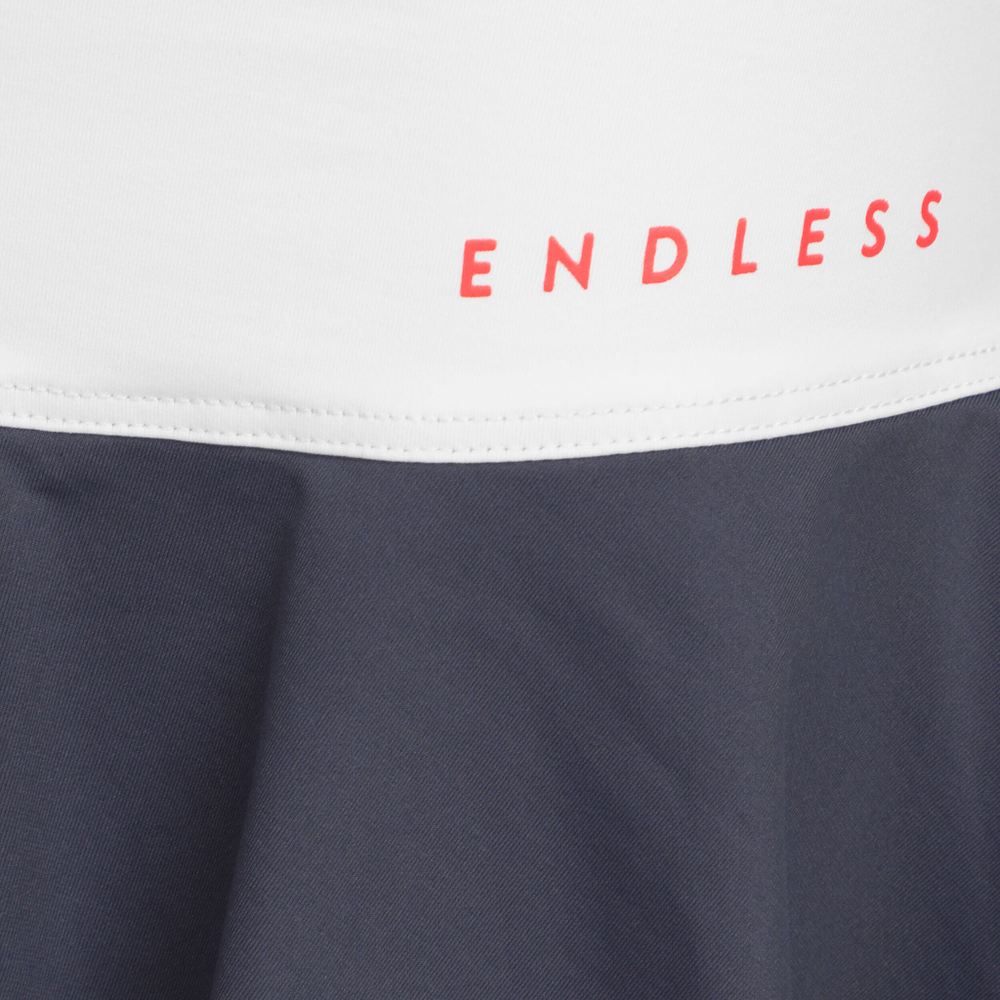 Женская теннисная юбка Endless Lace Skirt Women - Blue, White