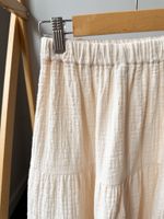 Хлопковая ярусная юбка Tocoto Vintage, 140