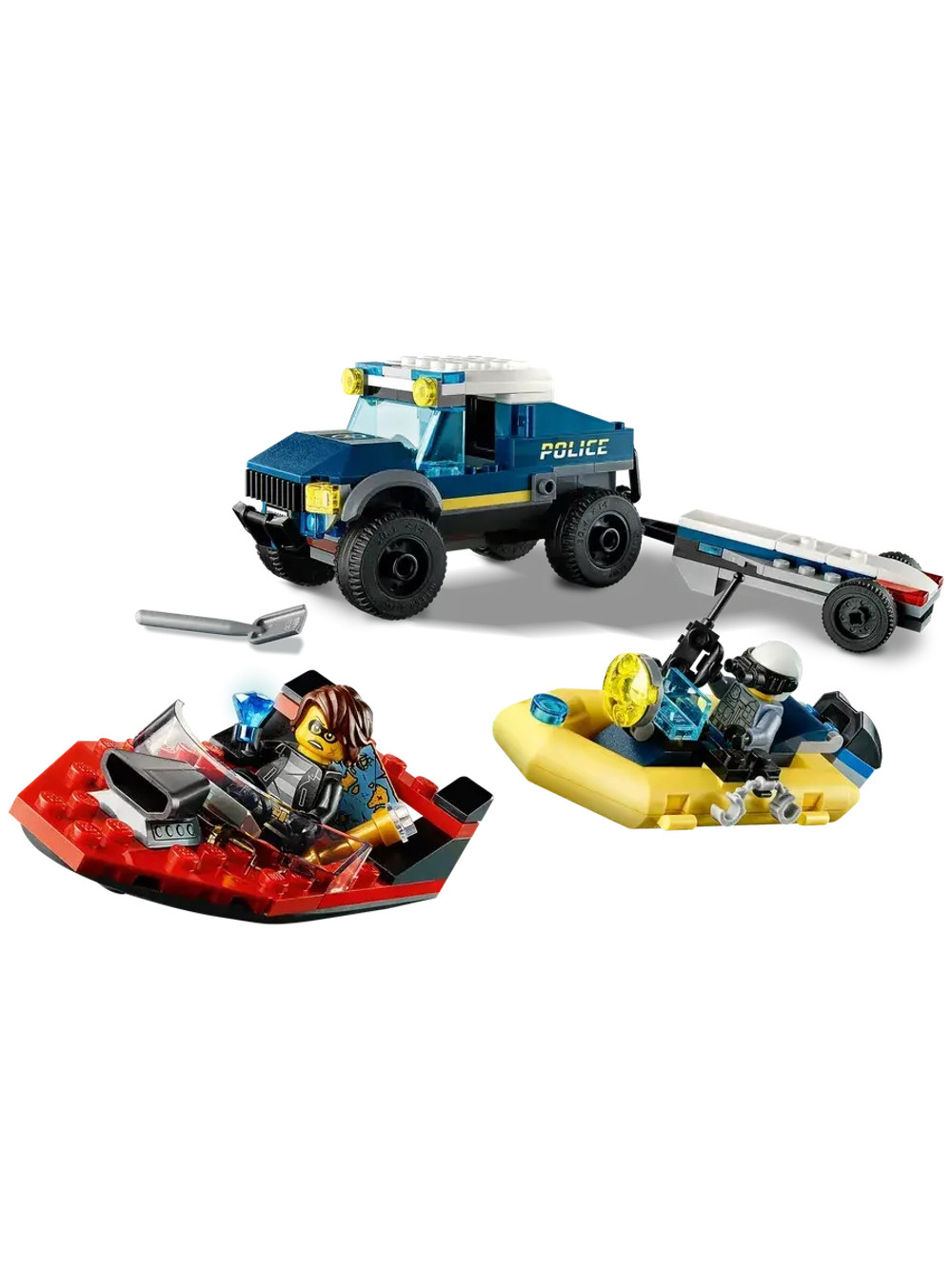 Конструктор Сити Полицейская лодка