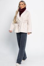 Пальто-пиджак (бежевый) Б15086-7М LT Collection