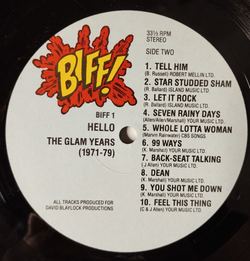 Винтажная виниловая пластинка LP Hello The Glam Years 1971 1979 (UK 1988)