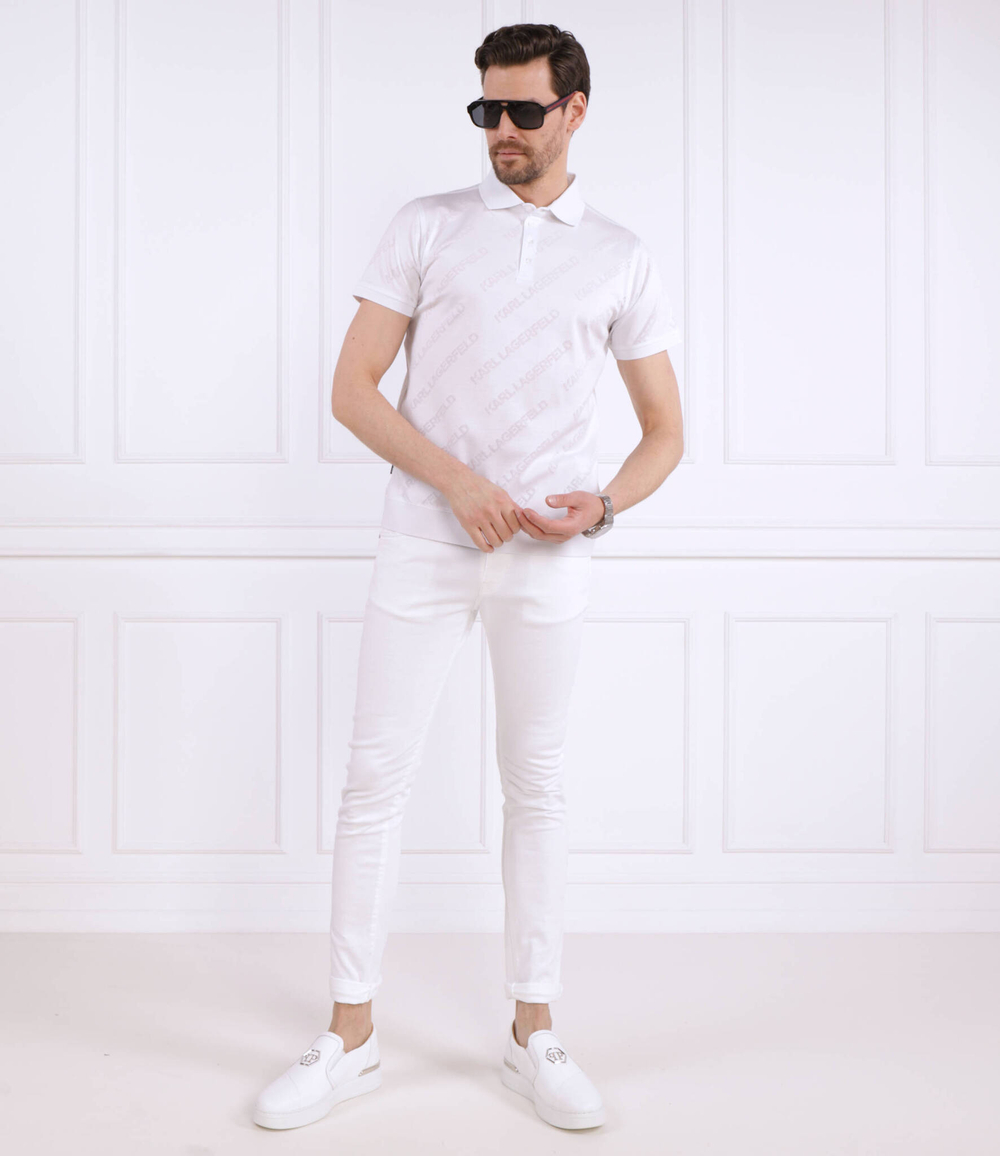 Поло Coreol Karl Lagerfeld - белый(745004 532201)