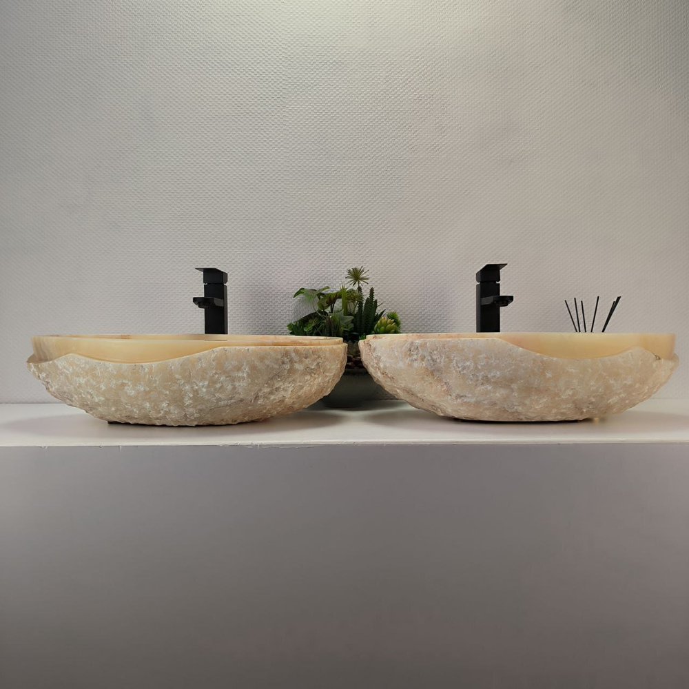 Раковина из оникса ПАРА! Oval Marmo Yellow OO-62705 58*38*15 0102