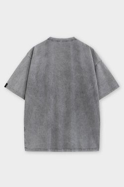 Футболка SHMOT "THE SHINING" GARMENT DYE Серый