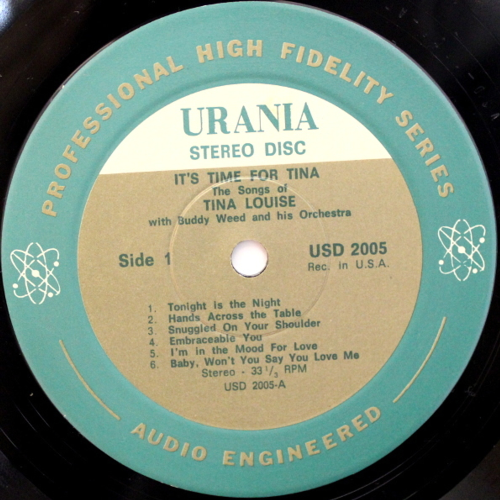 Tina Louise / It's Time For Tina (LP)