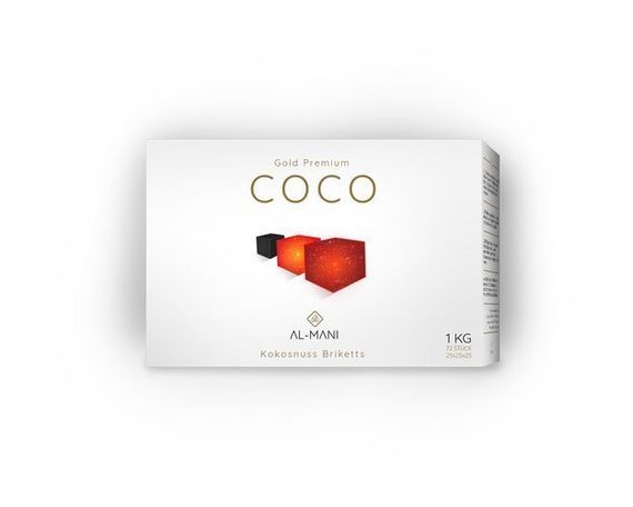 Уголь Al - Mani COCO Gold