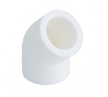 Угольник равнопроходной Kalde 25 мм. 45° полипропиленовый R.3212-elb-250045