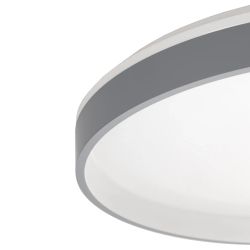 Citilux ENZO CL753513G LED RGB Светильник с пультом Серый + Белый