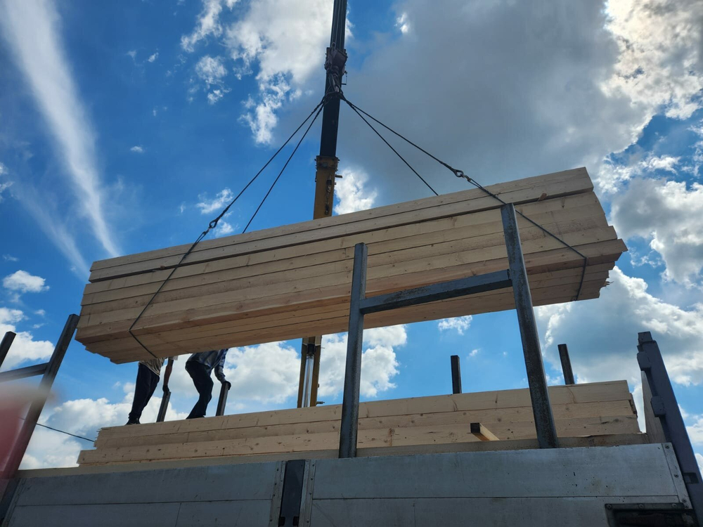 Брус обрезной 100х150х6000