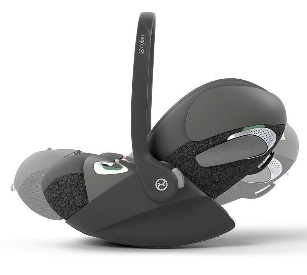 Коляска 3 в 1 Cybex Priam IV Matt Black complete и автокресло Cloud T i-Size Mirage Grey Sepia Black