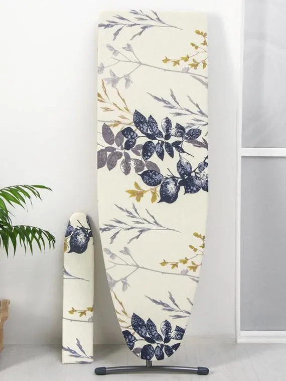 Доска гладильная Nika «Лина 1», 112×34,5 см, два положения высоты 70,80 см, МИКС