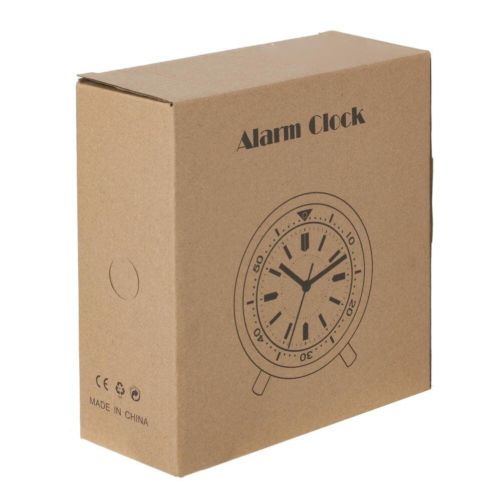 GAEM Будильник (1xАА н/п), L16 W6 H17 см