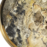 5079/50L L-VISION ODL24 535 зол/серо-бежевый/металл/натур.камень/акрил Настенный светильник с переключ.цветов.темпер. LED 50W 3000К/4000K/6000K BERGI