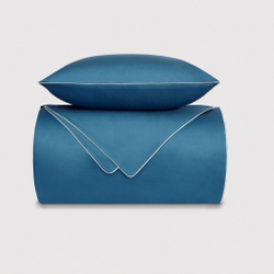 Постельное белье 2 спальное евро Сlaire&Caroll Lune морская волна