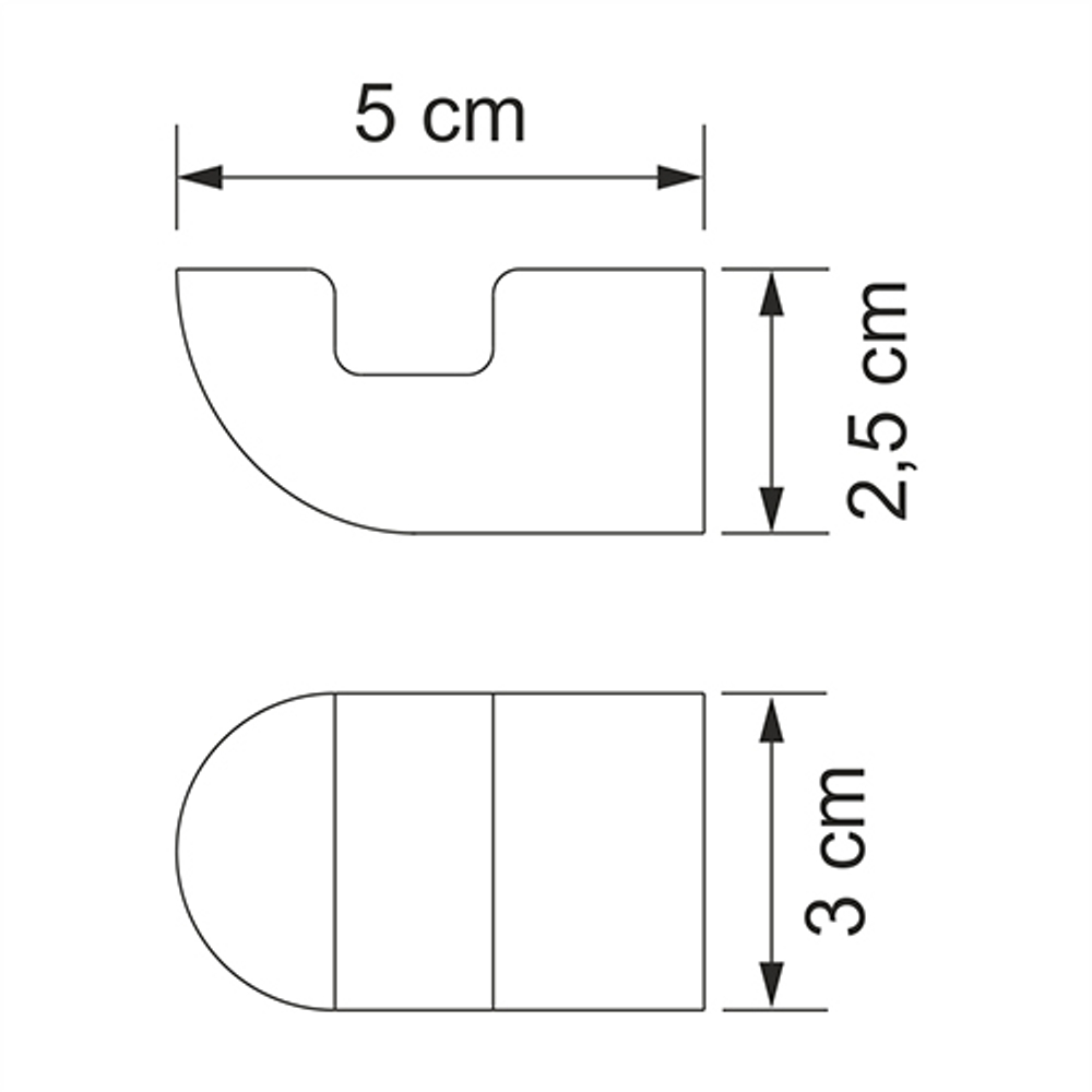 Kammel K-8323WHITE Крючок